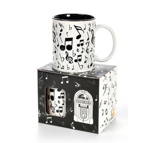 Caneca Notas Musicais