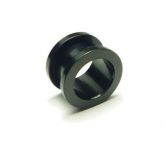 Alargador Acrílico Preto (18mm) - Par