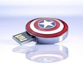 Pen Drive Escudo Capitão América