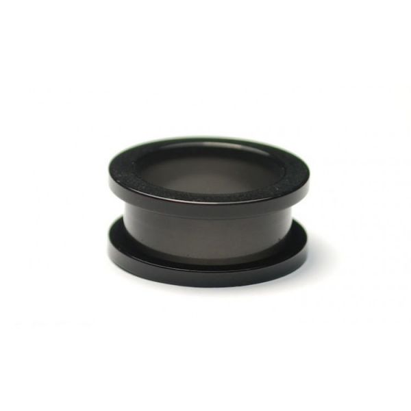 Alargador Acrílico Preto (20mm) - Unidade