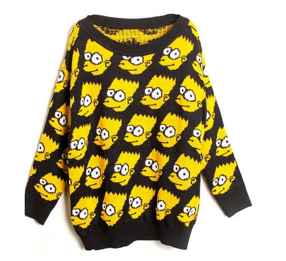 Suéter Bart Simpson
