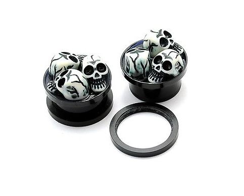 Alargador Crânios (10mm) - Par