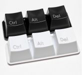 Conjunto de Copos Ctrl + Alt + Del
