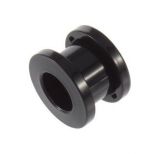 Alargador Acrílico Preto (12mm) - Par