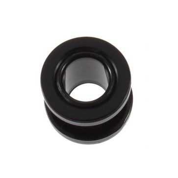 Alargador Acrílico Preto (8mm) - Unidade