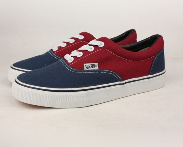 Tênis Vans Canvas - Vermelho e Azul