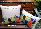 Almofada Gatos