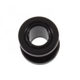 Alargador Acrílico Preto (8mm) - Par