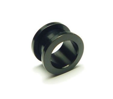 Alargador Acrílico Preto (16mm) - Par